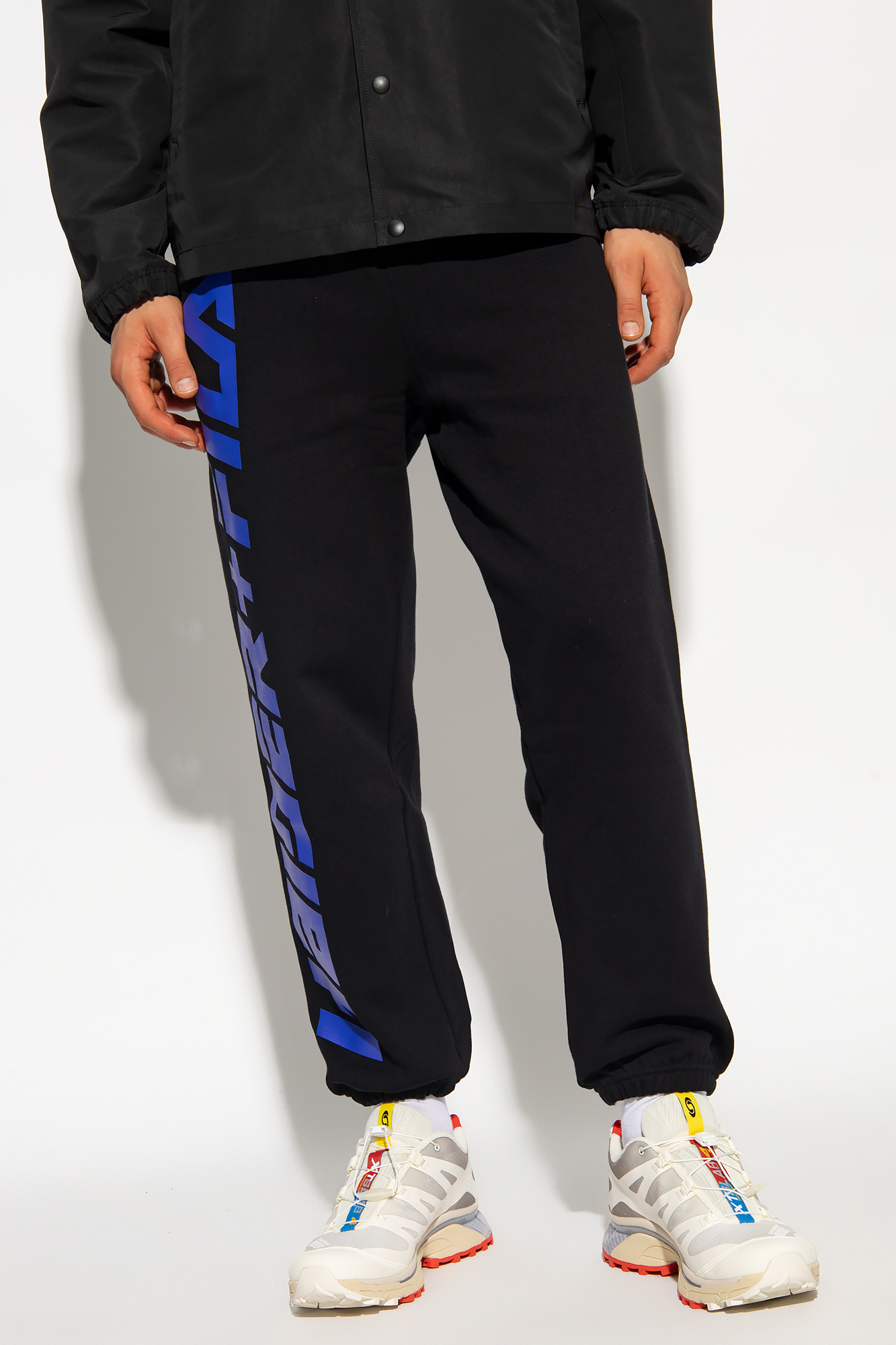 Fila velvet sweatpants hotsell